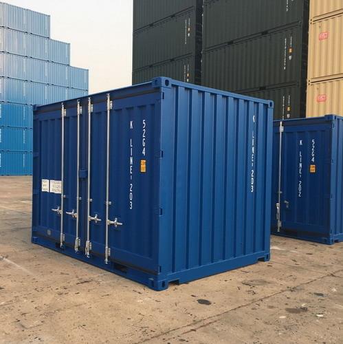 Railway Steel Mobile Mini Containers 12 Feet Storage Transportion for Cargo