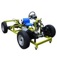 Material didáctico automotriz para el sistema de chasis de tracción trasera