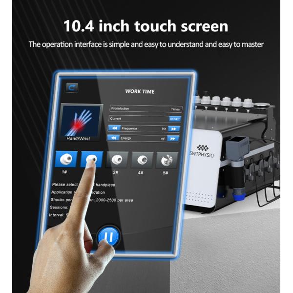 4 en 1 EMS máquina de onda de choque 448K máquina de terapia de vacío para dar forma al cuerpo