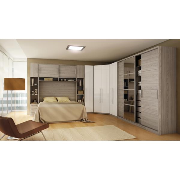 Mail Packing N Wooden Bedroom Dressing Table with 8 Sliding Door Aluminium Wardrobe