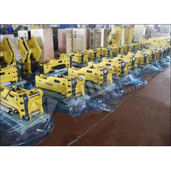 Powerful Strike Hydraulic Rock Breaker Excavator / Mounted Rock Drill Machine