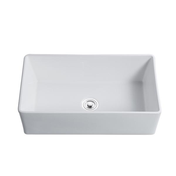 Undermount Farmhouse Kitchen Sink Porcelain 33 800mm 850mm North American