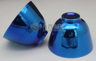 Máquina de revestimento de filme fino azul revestimento pvd para produtos de aço inoxidável