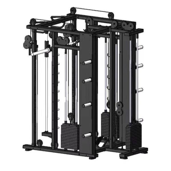Direct Commercial All-in-One Smith Machine Functional Trainer for Home Gym