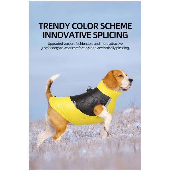 Домашний жилет с подушкой водонепроницаемый теплая собачья одежда отражающая комфортный