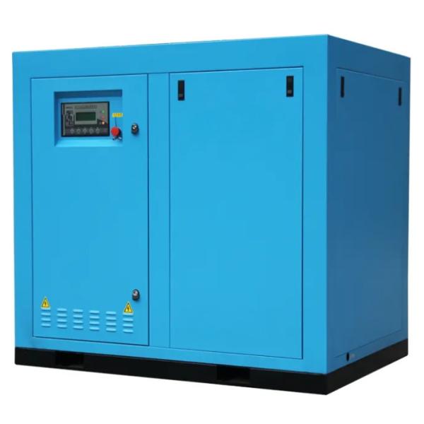 30KW Two-Stage Scroll Micro-Air Industrial Compressor High-Pressure Oil-Less Stationary PLC Controlled Motor 380V Touch Screen