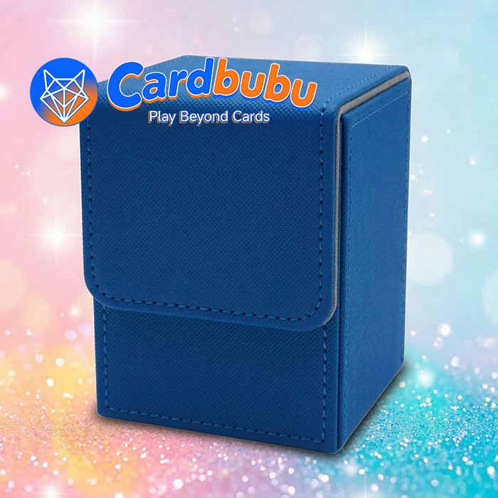 Game Leather Deck Box Magnetic Storage Case 100 Cards MTG PokéMon TCG