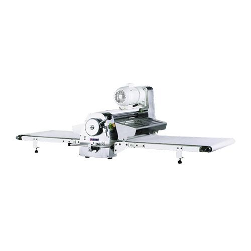 Laminadora de masa para encimera de 400 mm y 500 mm, plegable, 380 V, rodillo de masa de mesa
