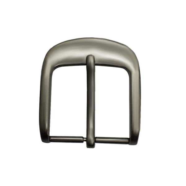 40mm Circular Fancy Belt Buckles , KML Zinc Alloy Silver Belt Buckles