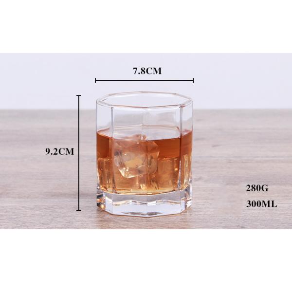 Наградной шотландский кристаллический стиль утеса бокалов для емкости коктейлей 300мл