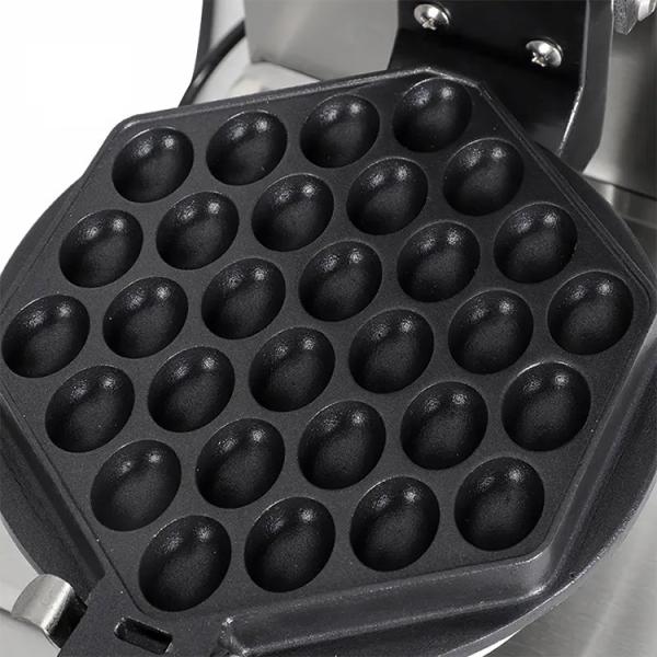 Машинка для производства вафли с двумя яйцами с вращающимся неприлепным покрытием