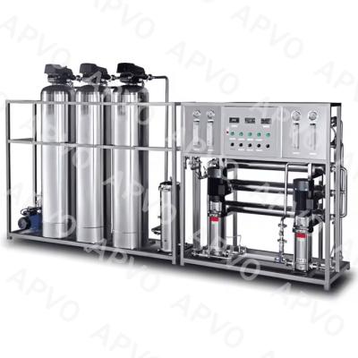 Machine de traitement de l'eau par osmose inverse 1000L RO Machine de purification de l'eau industrielle
