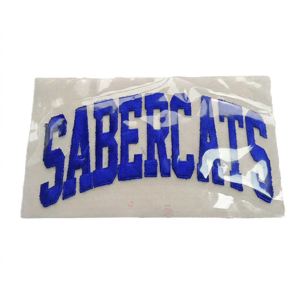 OEM Custom Design Woven Patch 3D Embroidery Patch Bulk Fast Delivery for Garment Accessories