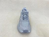 Women fashion walking shoes with bling rhinestone breathable upper grey