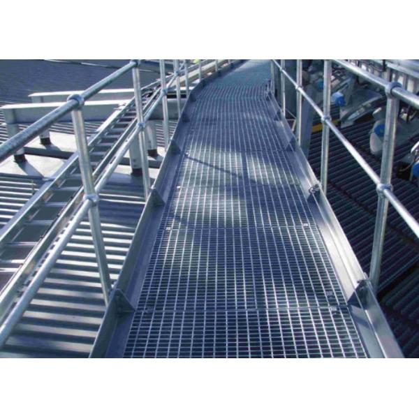 304 Stainless Steel Walkway Grating 100mm Spacing Industrial
