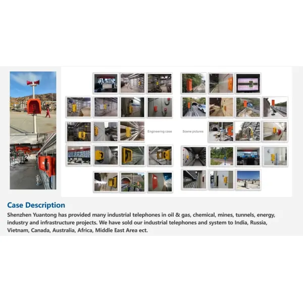 Outdoor Public Call Station Analog Explosion-Proof Telephone with IP66 Protection, Stainless Steel Keypad, and 30W Built-in Amplifier