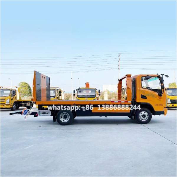 SHACMAN Multifunction Plat Form Wrecker Body Tow Truck  Road Block Removal Truck  Rollback