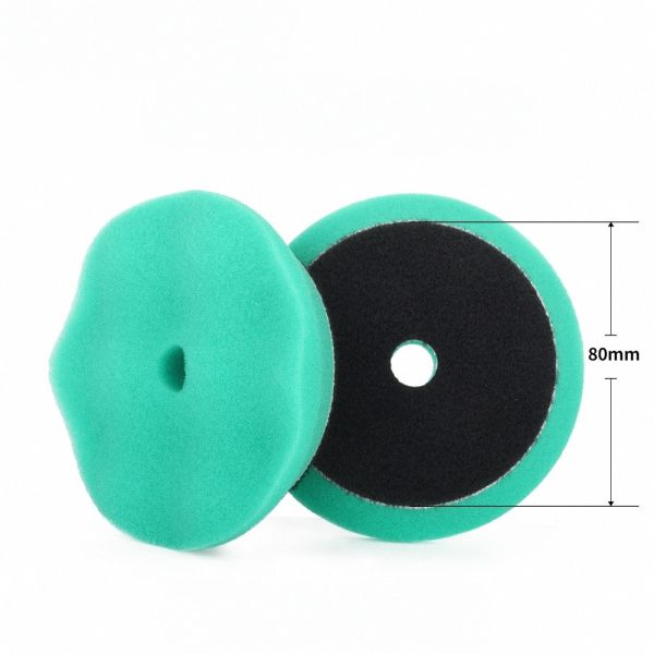 3 Inch Green Waffle- Heavy Cutting Foam Buffing Pad For ROTARY POLISHERS