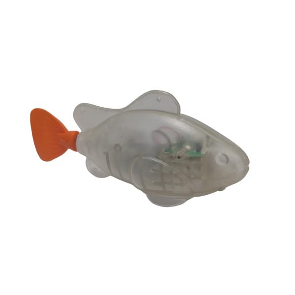 Funny Interactive Electric Robot Fish Toy Baby Bath Swimming Fish Toy With Led Light