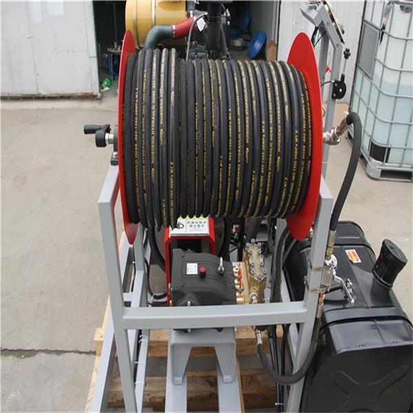 60M High Pressure Hose Water Jet Pipe Cleaner 100L Min Mass Flow