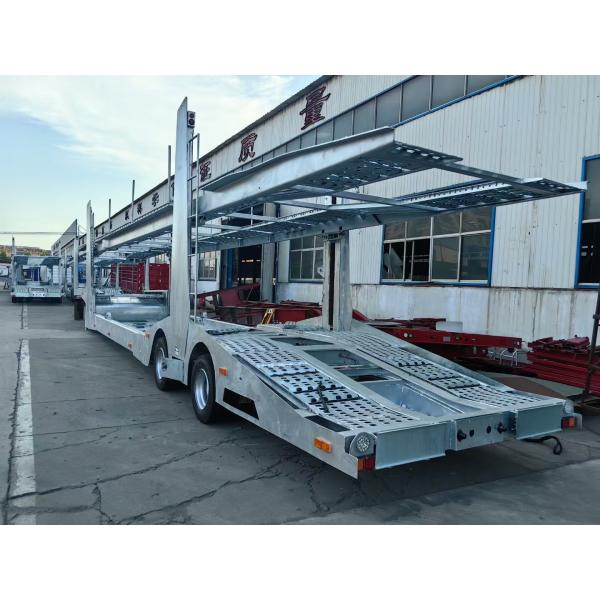 CIMC Factory Direct 2 Axle 6-8 Carro de transporte por carretera y tierra Semirremolque