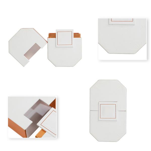 Поверхность коробки оранжевых духов моды упаковывая изготовленная на заказ УЛЬТРАФИОЛЕТОВАЯ покрывая