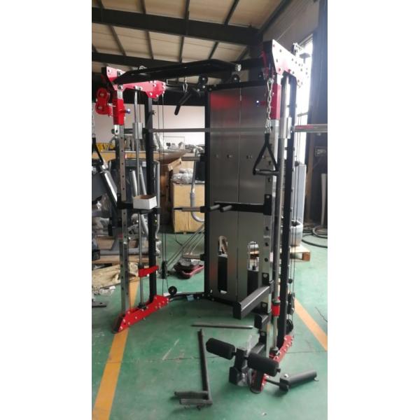 OEM Steel Tube Pin Load Selection Machines Fitness Smith Machine