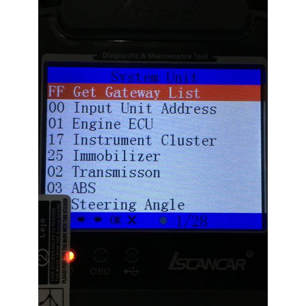 V2.3.2 Xhorse Iscancar V-A-G MM-007 Diagnostic and Maintenance Tool Update Online Supports MQB Mileage Correction