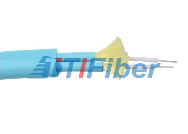 Mini cabo de fibra ótica de fita, 3.0mm cabo de fibra ótica de 12 núcleos com o revestimento redondo de OFNP