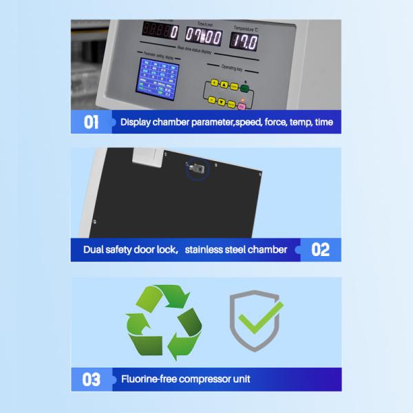 Centrifugeuse de bureau TD4D à basse vitesse avec rotor d'angle pour la thérapie PRP