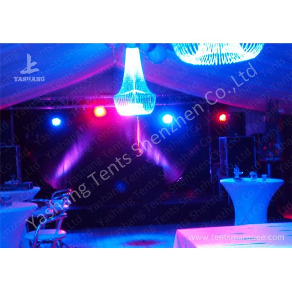 Hard Wall Aluminum Profiled Heavy Duty Party Tents Gorgeous Light Designation