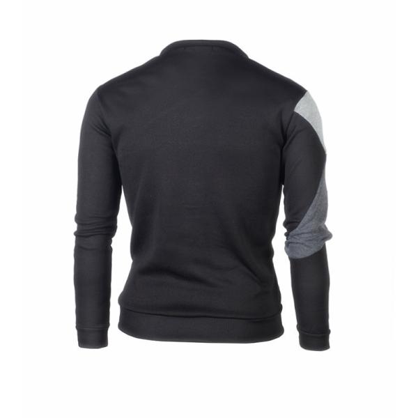 Comfortable Windproof Long Sleeve Pullover Fleece Sweater for Men's Casual Fashion