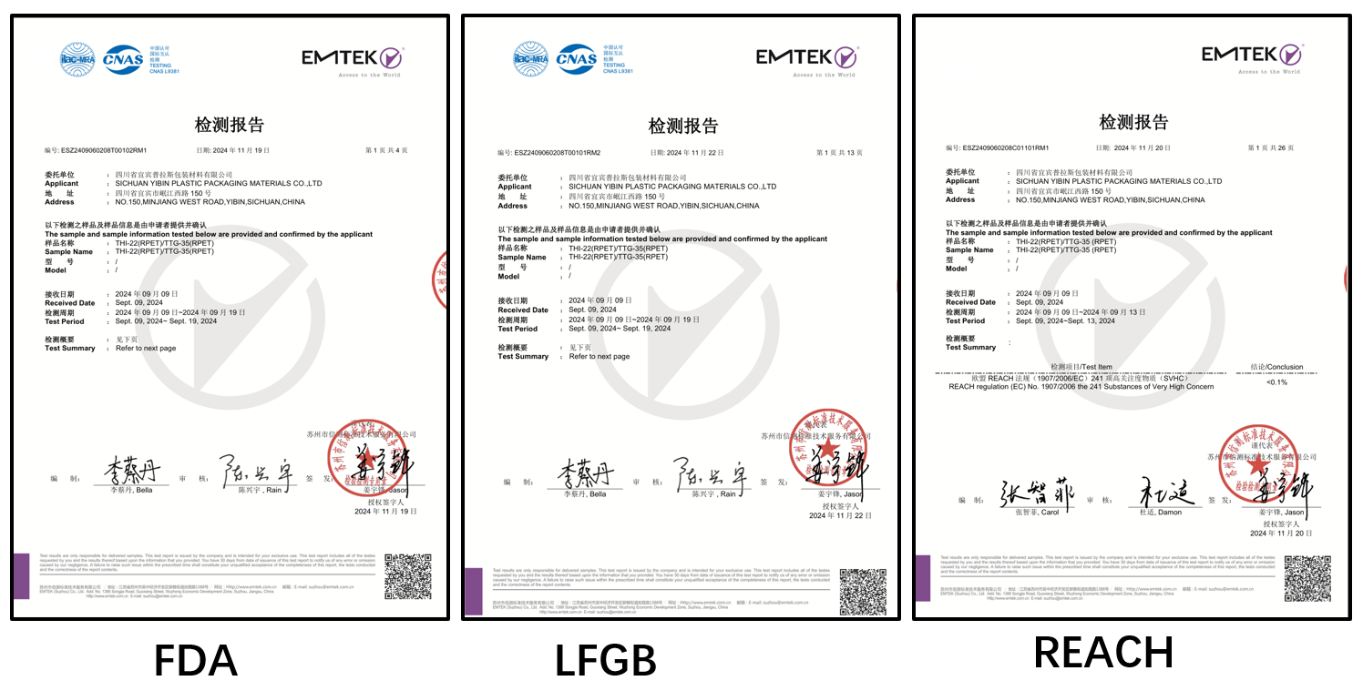 Environmentally Friendly Low Carbon High Temperature PET Buffet Plate Size L
