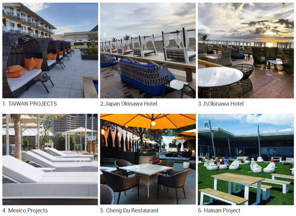 Garden Furniture Outdoor Rattan Sofa Rope Garden Sofa Set With Coffee Table Sectional