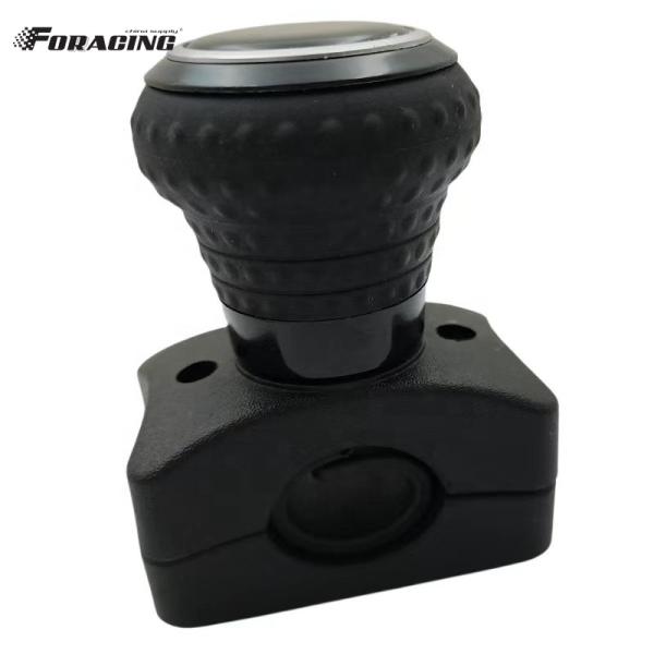 360 градусов сцепление мяч поворачивает ручной контроль рулевое колесо ускоритель спиннер ручка для универсальных тракторов и вилочных погрузчиков в черном