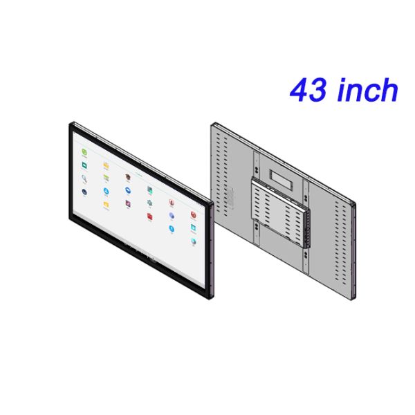 Military Grade Industrial Control Computer All-in-one 49 inch Embedded Dustproof Capacitor TouchScreen Manufacturer