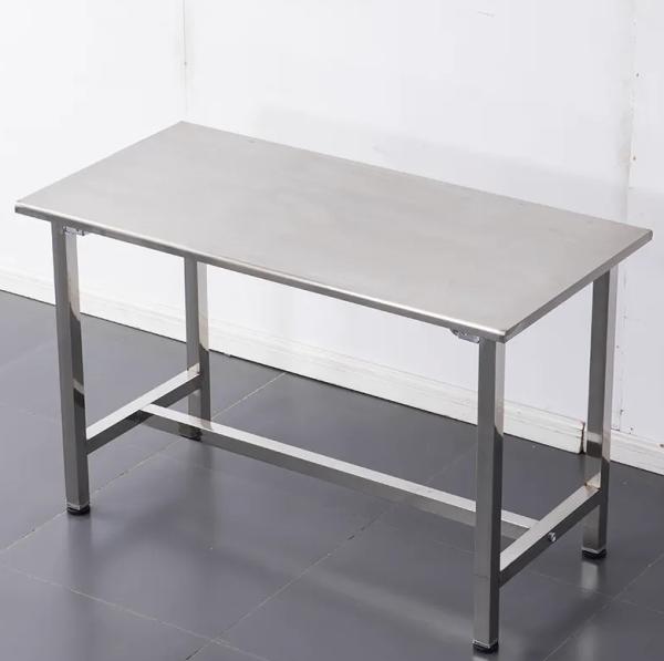 Cleanroom Environments Custom Stainless Steel Table Cleanroom Furniture Corrosion Resistant
