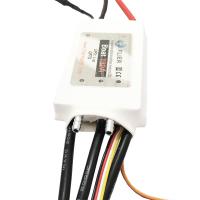 16S couleur blanche matérielle d'ESC de grand Rc vinyle marin sans brosse programmable du bateau 180A