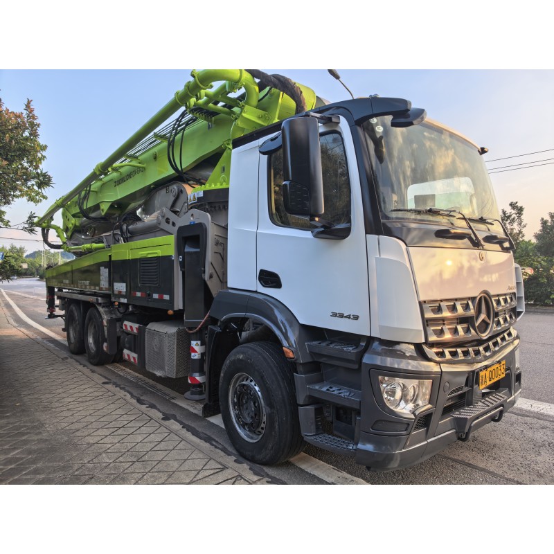 Best Value 2021 Zoomlion 50m Concrete Pump Truck Mercedes Chassis Euro 5 Super Clean Hot Deal   |   Low Usage Turn Key Ready