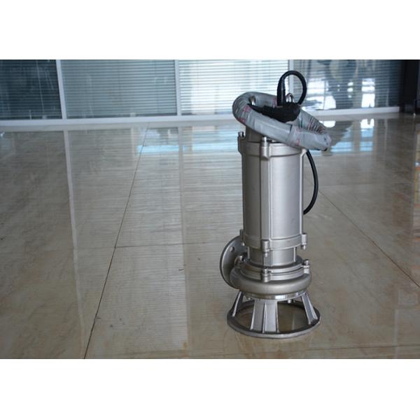 WQP stainless steel submersible sewage pump efficiently solves drainage problems