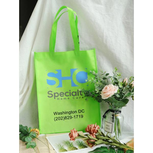 Естественные не сплетенные сумки Тоте 30*40*10км с печатанием письма 2 цветов Силк