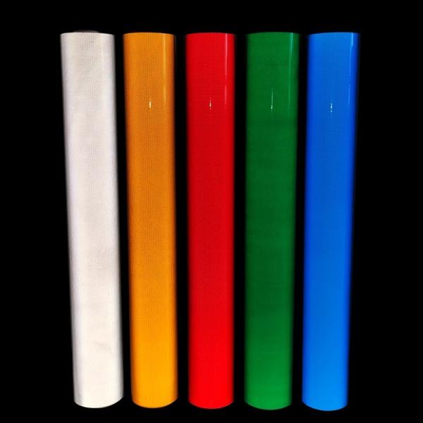 Фильмы из виниловых листов с высокой интенсивностью отражения для дорожных знаков