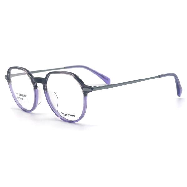 OPT COM003 Fashion-forward Women s Acetate Optical Frame - Round Shape