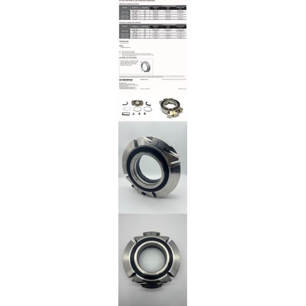 split cartridge mechanical seal   chesterton 442 split seal