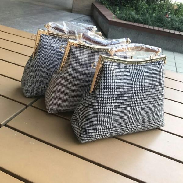 Double Kiss lock Coin Purse, Women Wallet, Double Pockets Wallet, Card Slot Wallet, Clutch Purse, Metal Frame, Gifts For