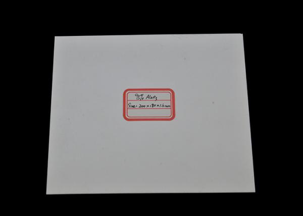 Industrial Heat Resistant 96% Aluminum Oxide Ceramic , Alumina Ceramic Plate
