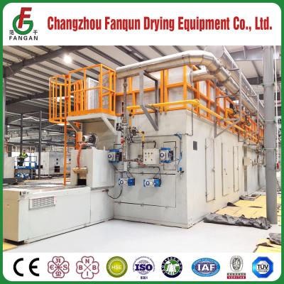 10m length 13.6KW Fruit And Vegetable Drying Machine 8 Zones