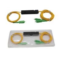 Coupleur optique triple de la fibre FBT de boîte d'ABS de fenêtre de Sc RPA 1m