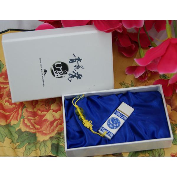 1GB~32GB blue and white porcelains  Chinese style USB Flash Drives supply OEM