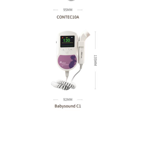 Portable Obstetrics And Gynecology Equipment Fetal Doppler For Pregnant Women